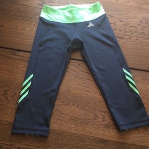 NWOT Girls Adidas Capris